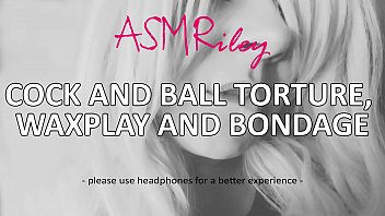 AudioOnly: cock and ball play (cbt) with bondage